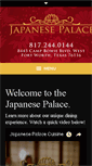 Mobile Screenshot of japanesepalace.net